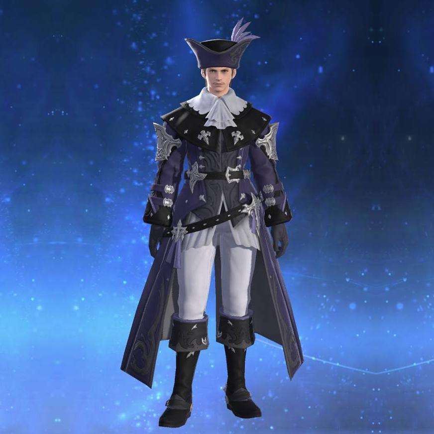 Valkyrie's Coat of Striking's gearset image male.