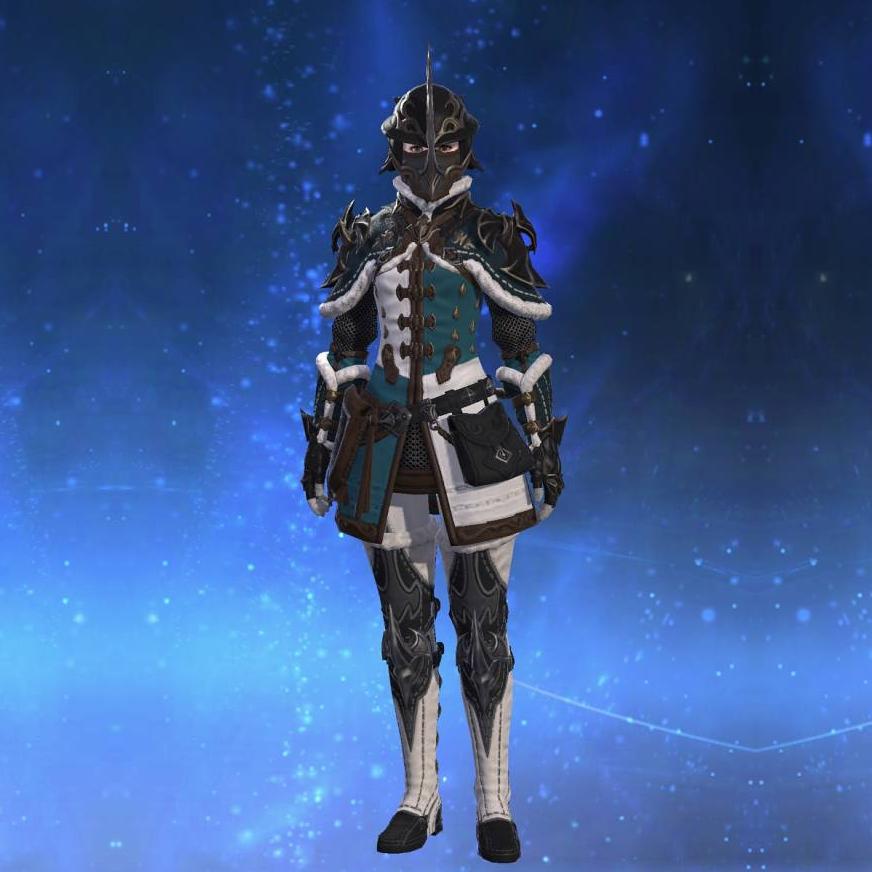Valkyrie's Cuirass of Maiming's gearset image female.