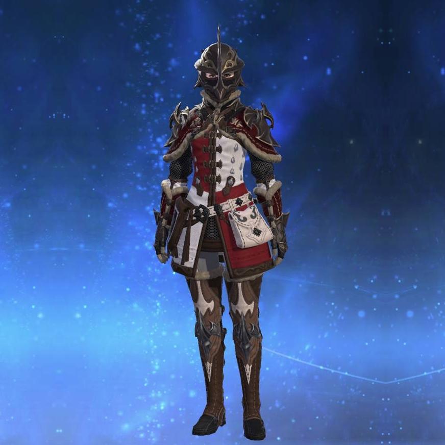 Valkyrie's Cuirass of Fending's gearset image female.