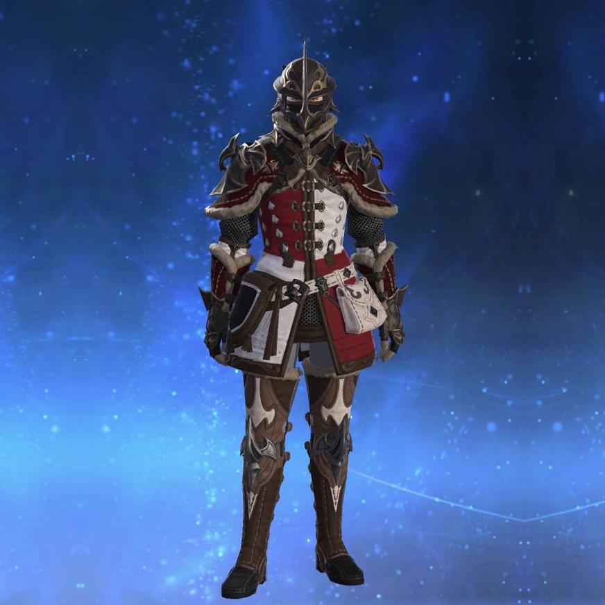 Valkyrie's Cuirass of Fending's gearset image male.