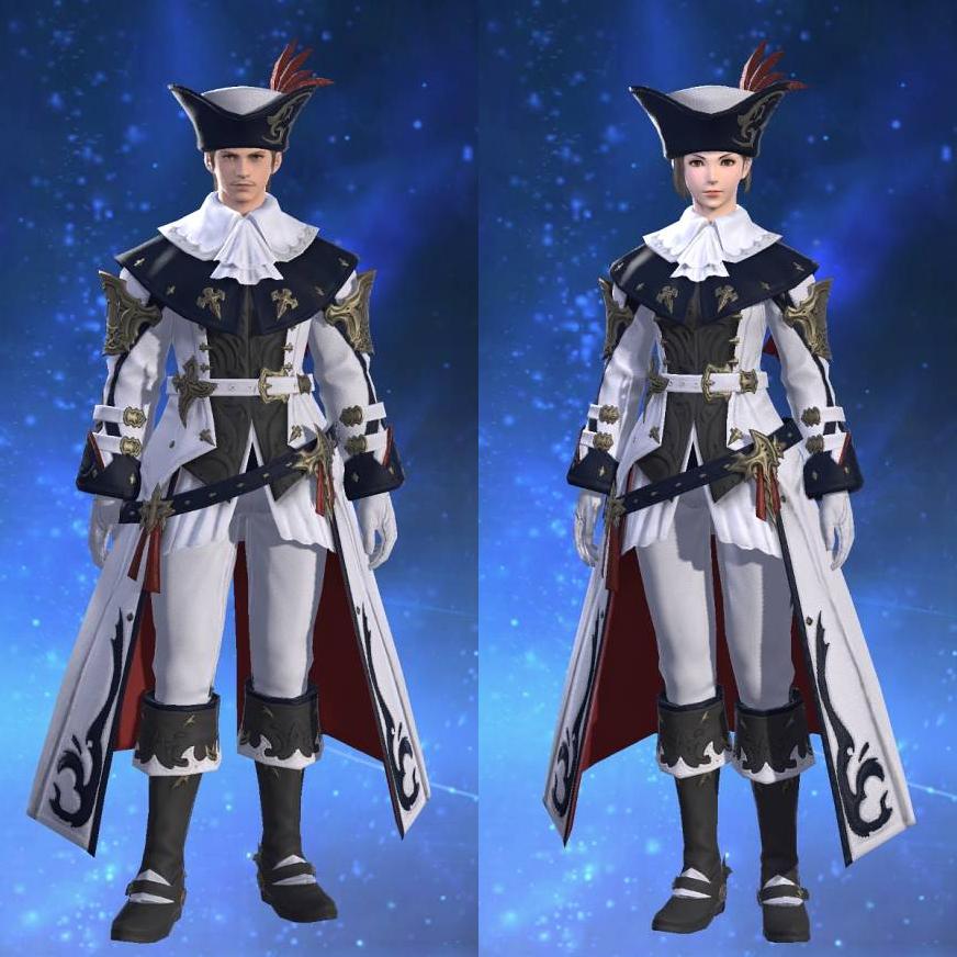 Valkyrie's Coat of Aiming's gearset image.