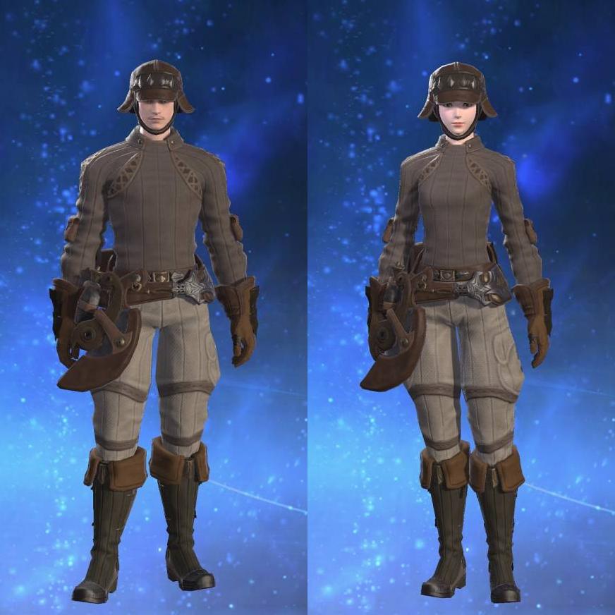Valerian Fusilier's Gambison's gearset image.