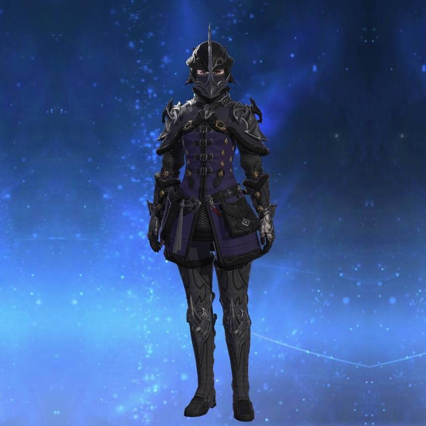 Halonic Vicar's Cuirass's gearset image female.