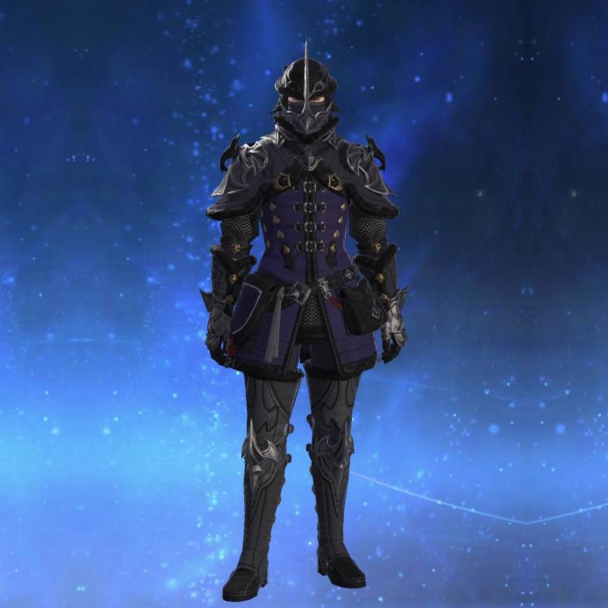 Halonic Vicar's Cuirass's gearset image male.