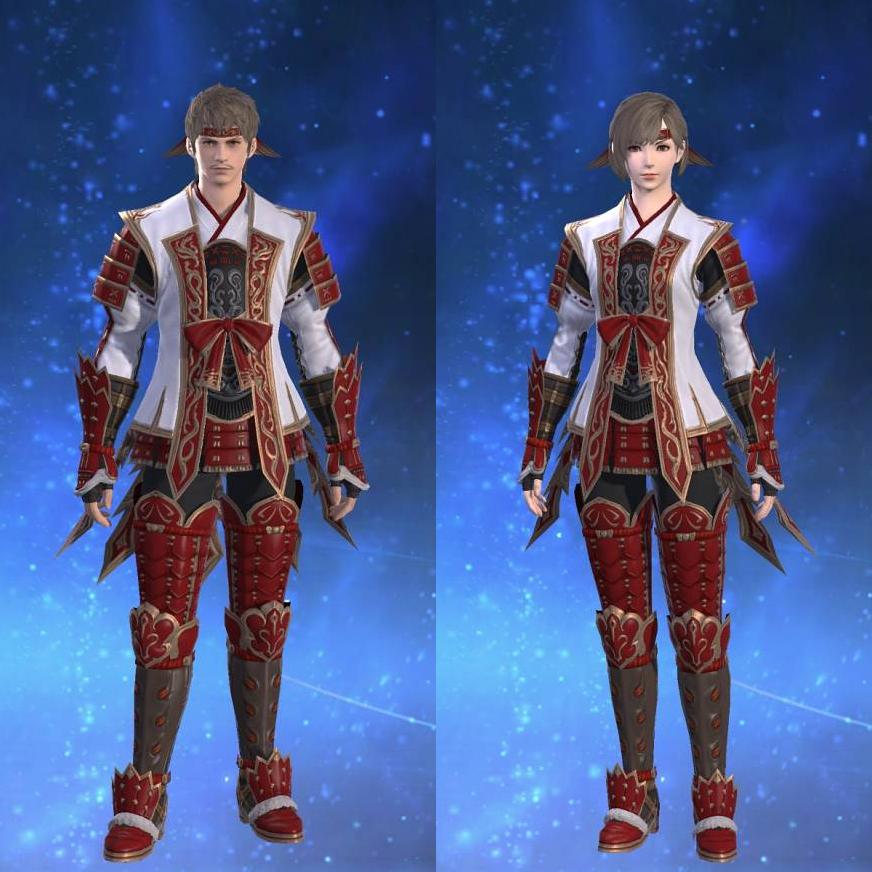Amatsu Togi's gearset image.