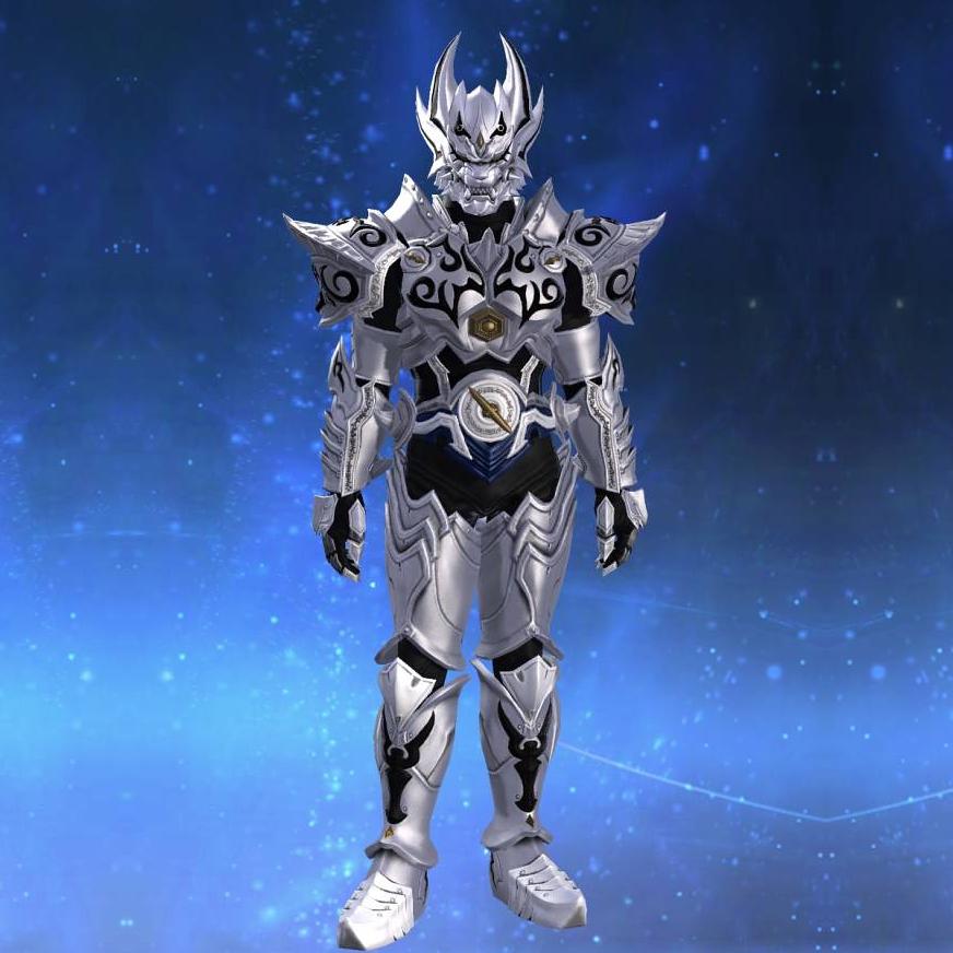 The Body of the Silver Wolf's gearset image male.