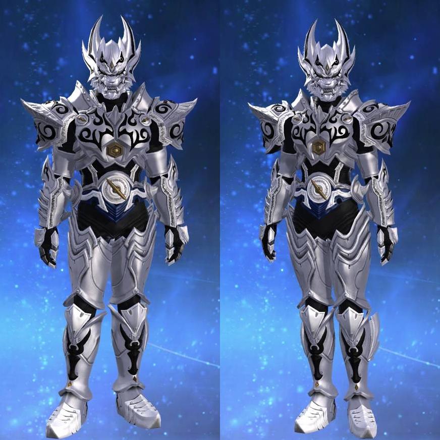The Body of the Silver Wolf's gearset image.