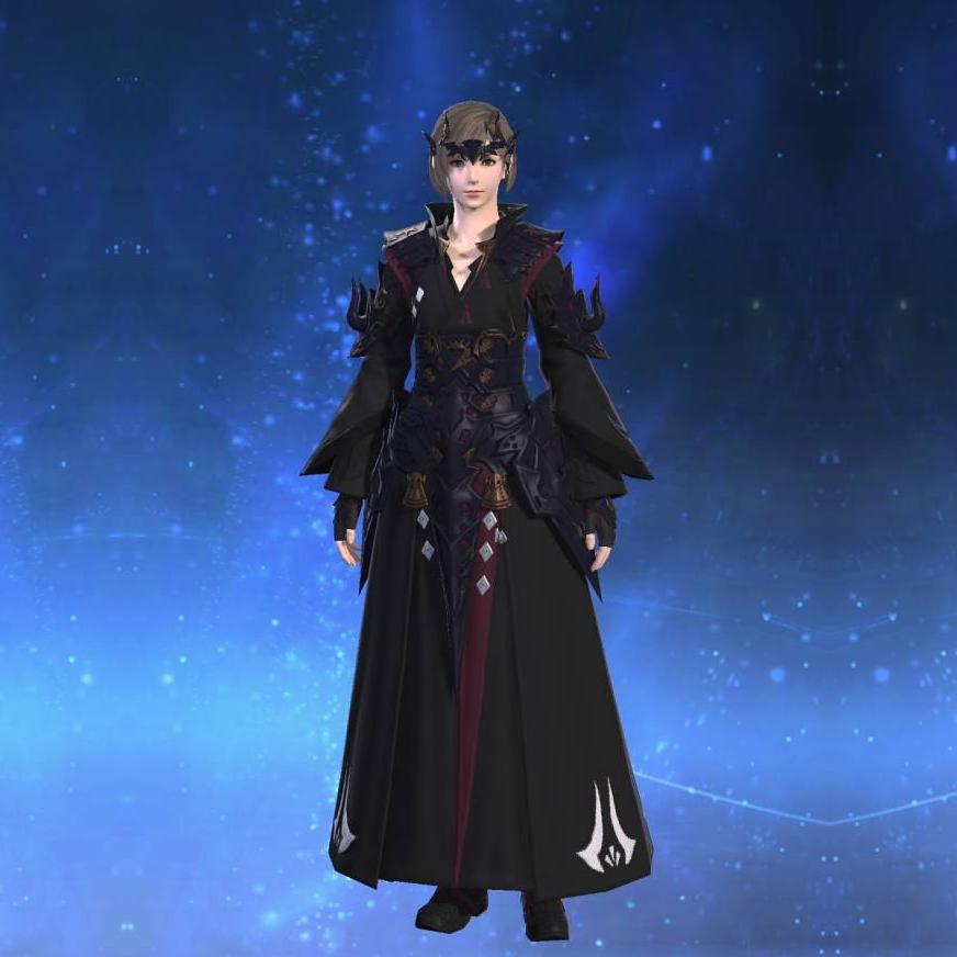 阿修羅装束【術士】's gearset image female.