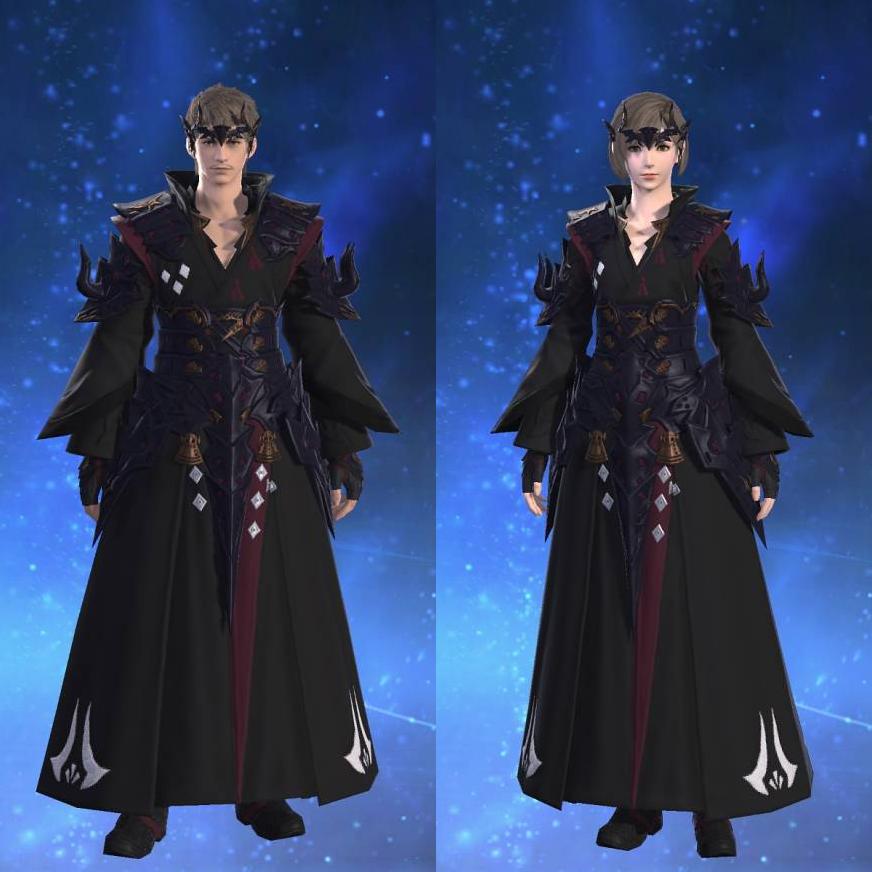 阿修羅装束【術士】's gearset image.