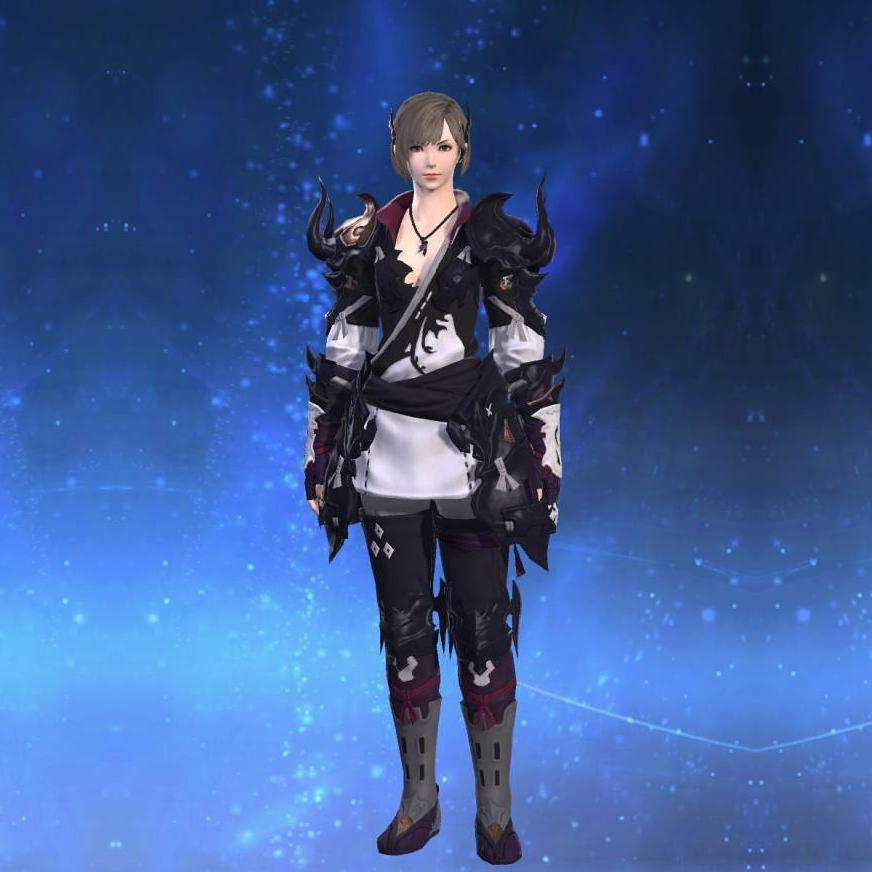 阿修羅装束【間士】's gearset image female.