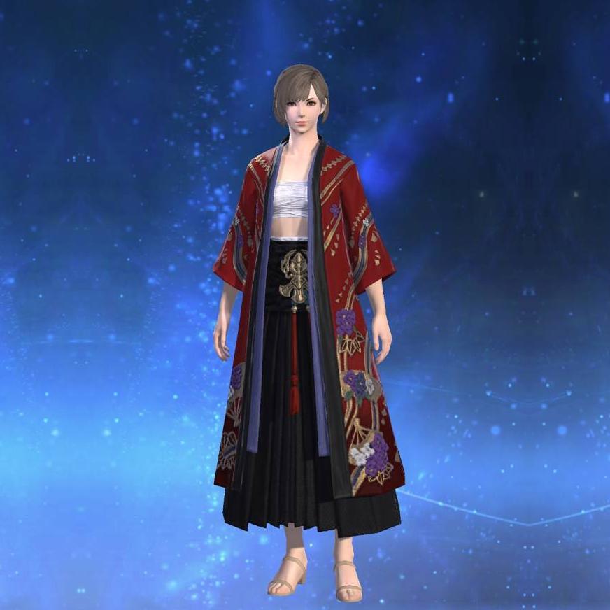 Fuga Haori's gearset image female.