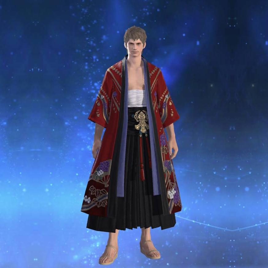 Fuga Haori's gearset image male.