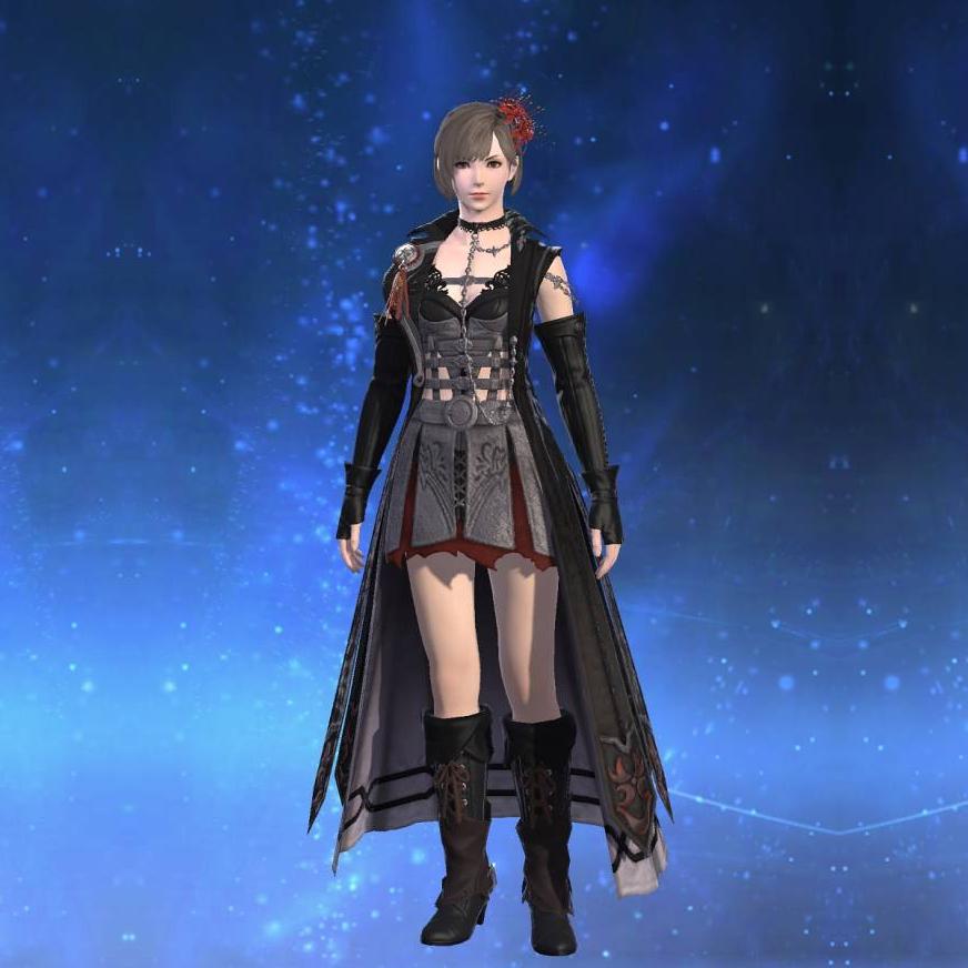 Makai Moon Guide's Gown's gearset image.
