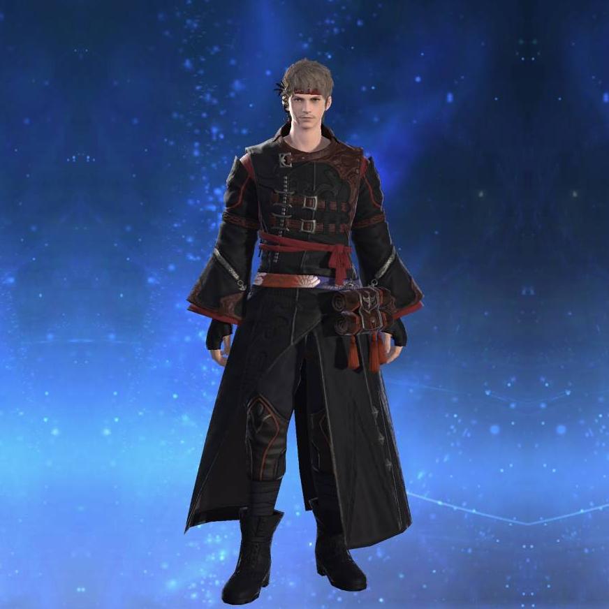 Makai Sun Guide's Oilskin's gearset image male.