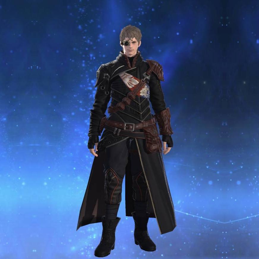 Makai Marksman's Battlegarb's gearset image.