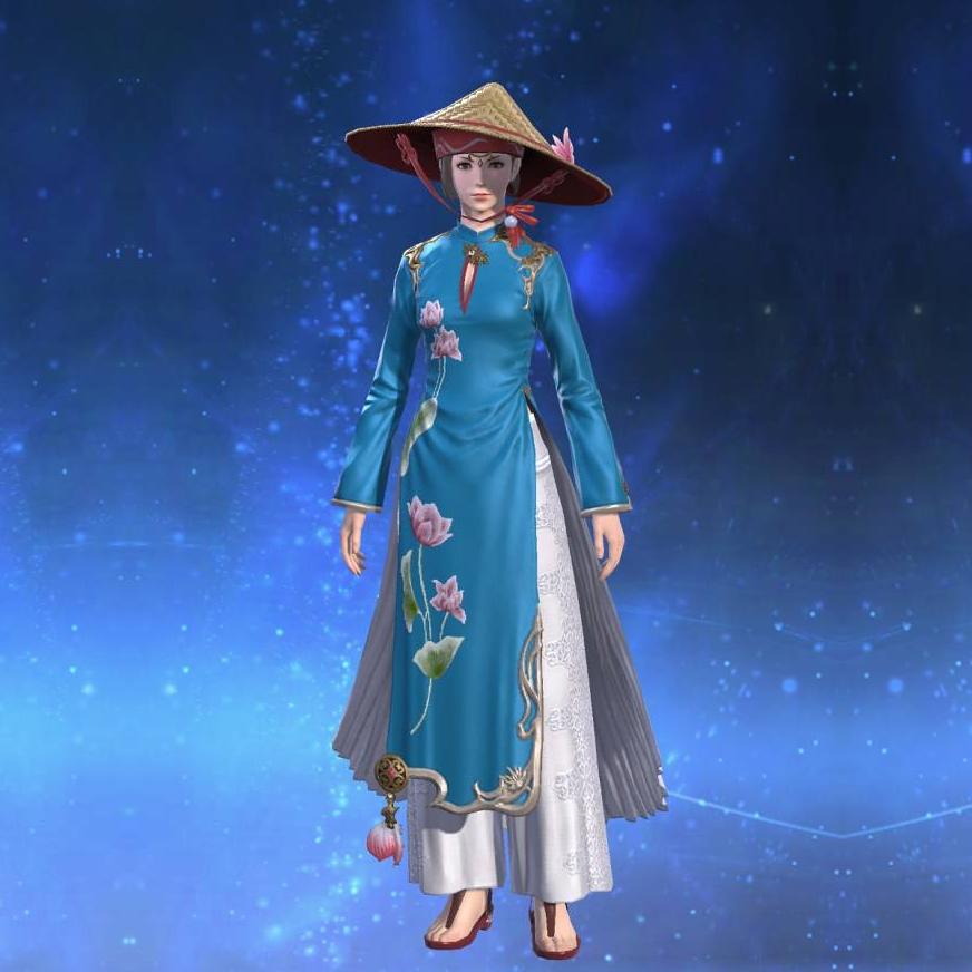 Ao Dai's gearset image female.