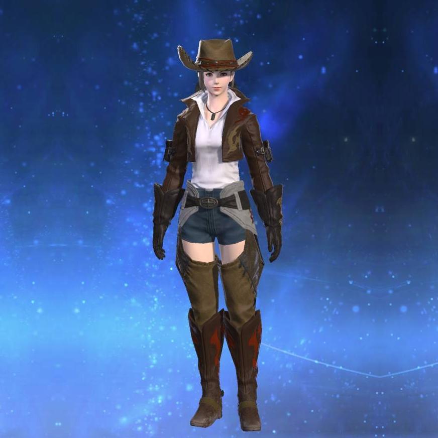 Anemos Jacket's gearset image female.