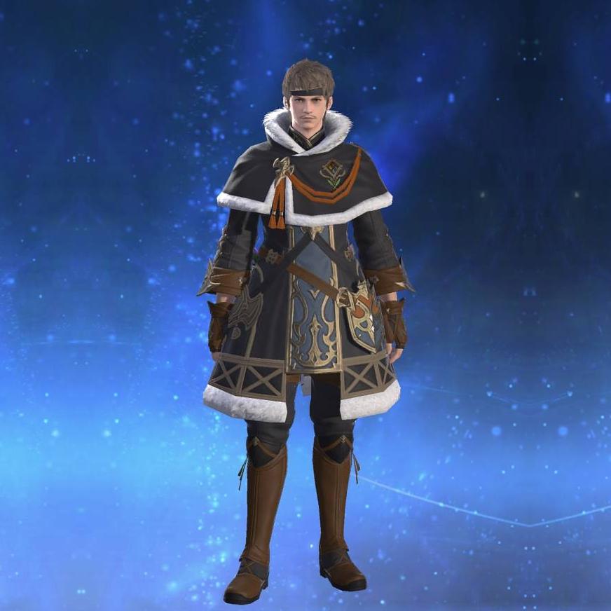 Alliance Coat of Casting's gearset image male.