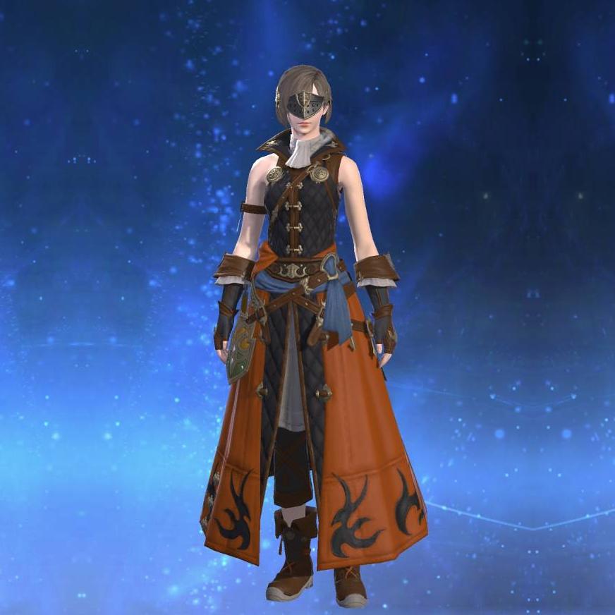 Alliance Vest of Striking's gearset image female.