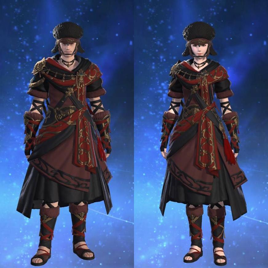 アラミガンスカウト・アタイア's gearset image.