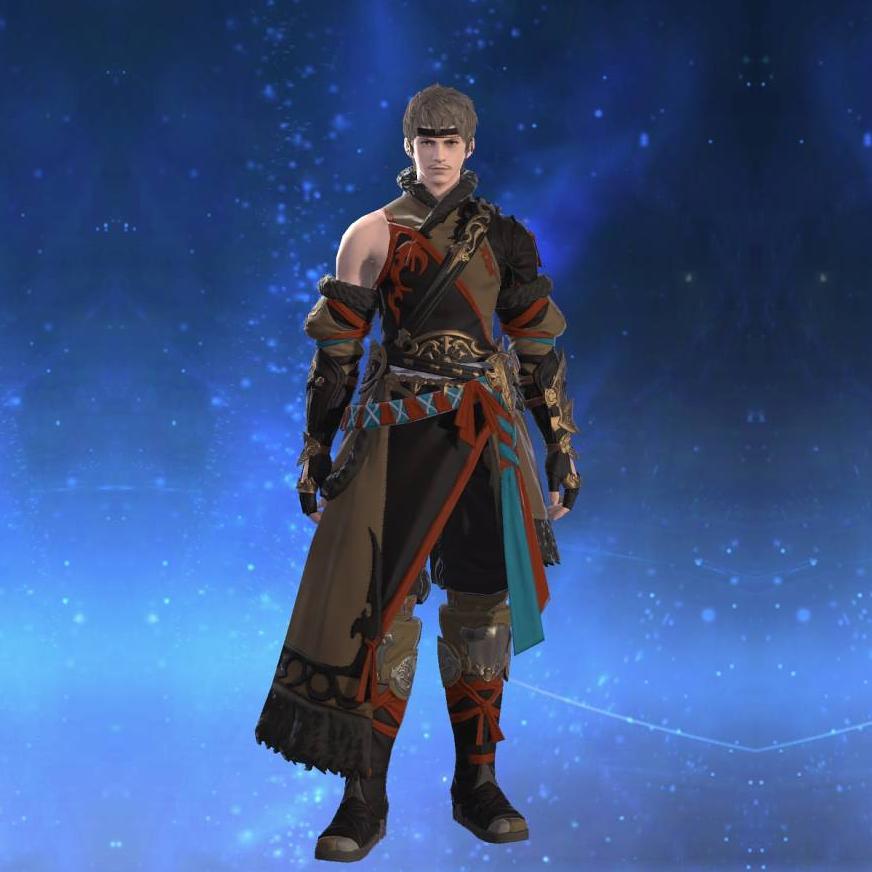 アラミガンストライカー・アタイア's gearset image male.