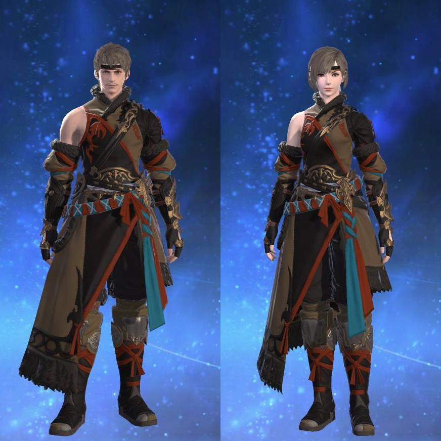 アラミガンストライカー・アタイア's gearset image.