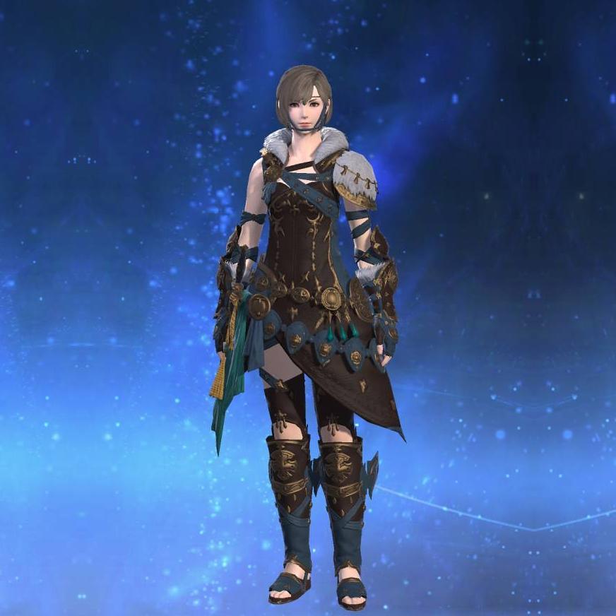 アラミガンスレイヤー・アタイア's gearset image female.