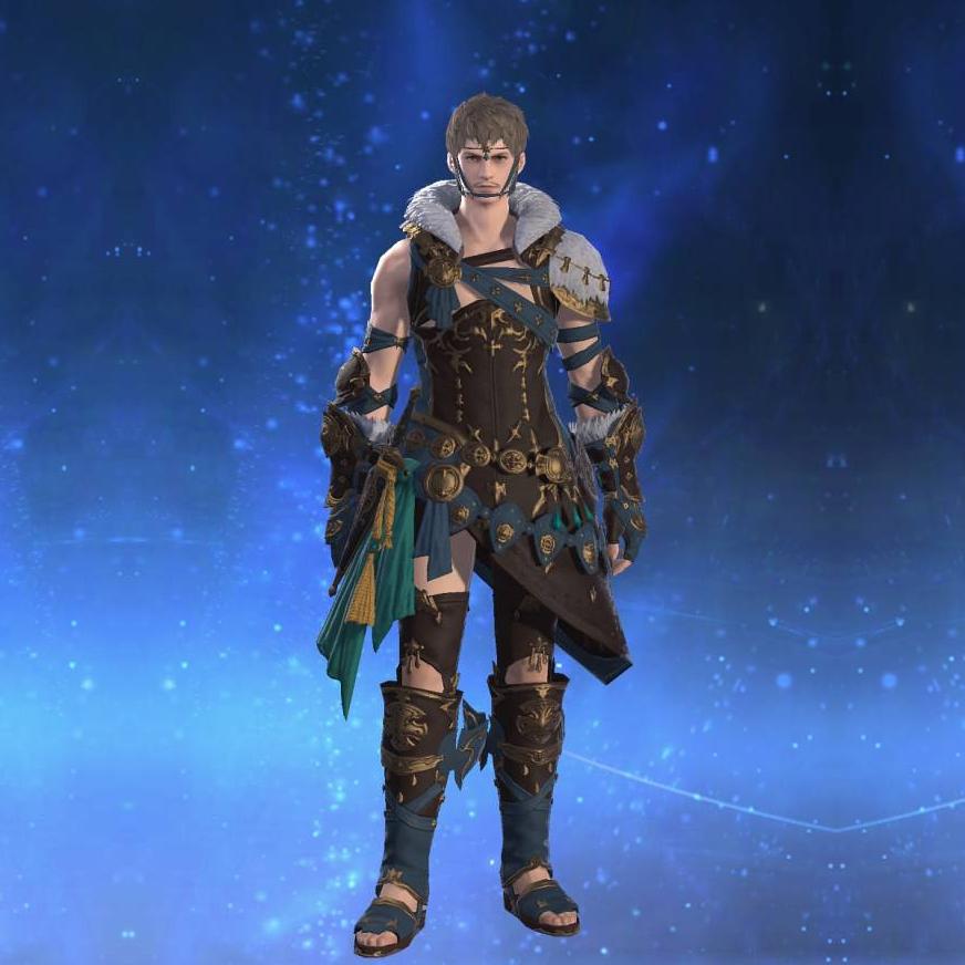 アラミガンスレイヤー・アタイア's gearset image male.