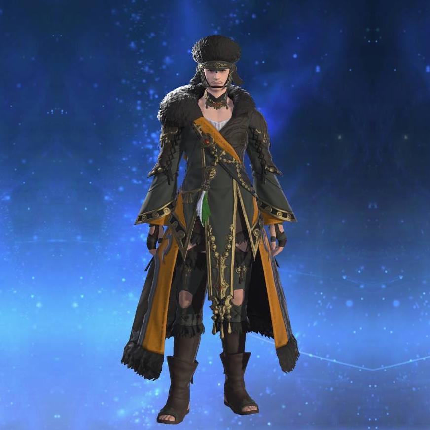 アラミガンレンジャー・アタイア's gearset image male.