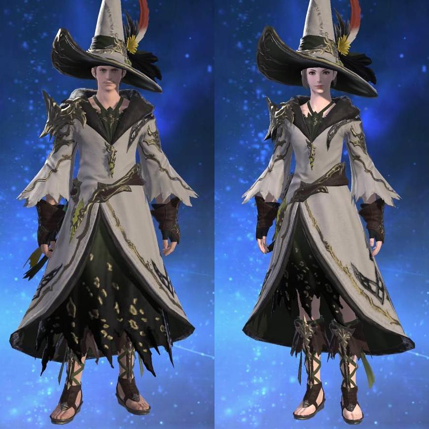 Indigo Ramie Robe of Casting