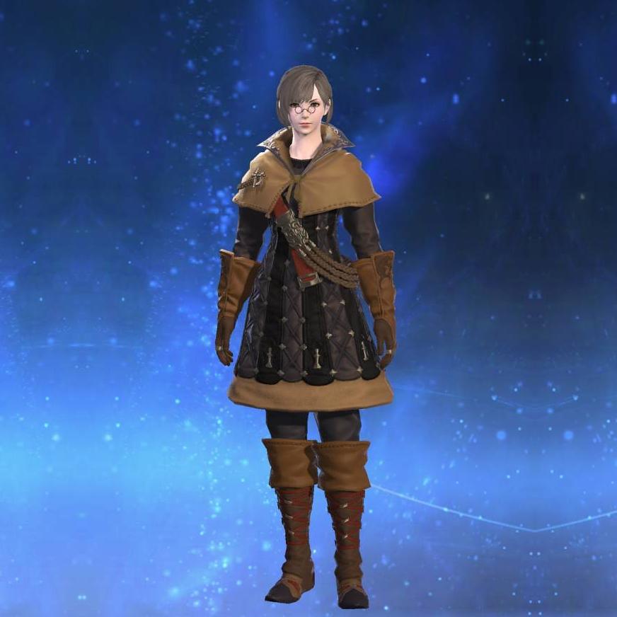 Ivalician Astrologer's Tunic's gearset image female.