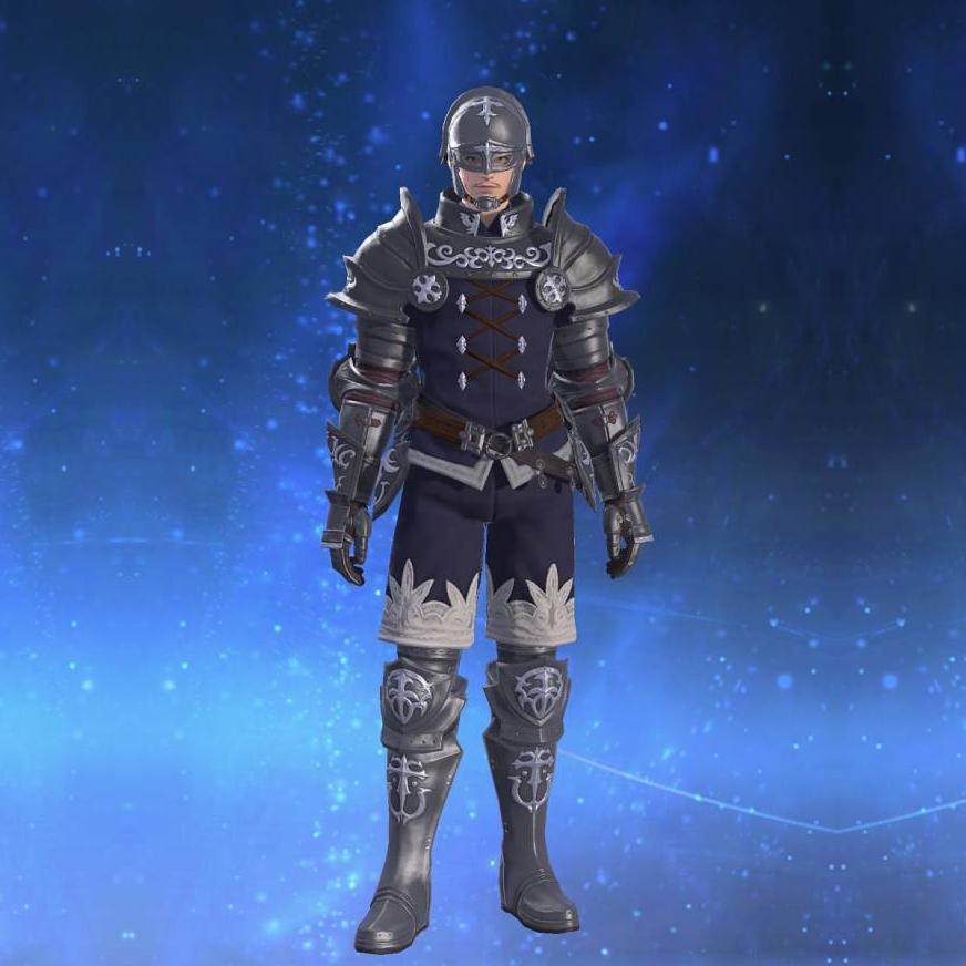 Ivalician Ark Knight's Surcoat's gearset image male.