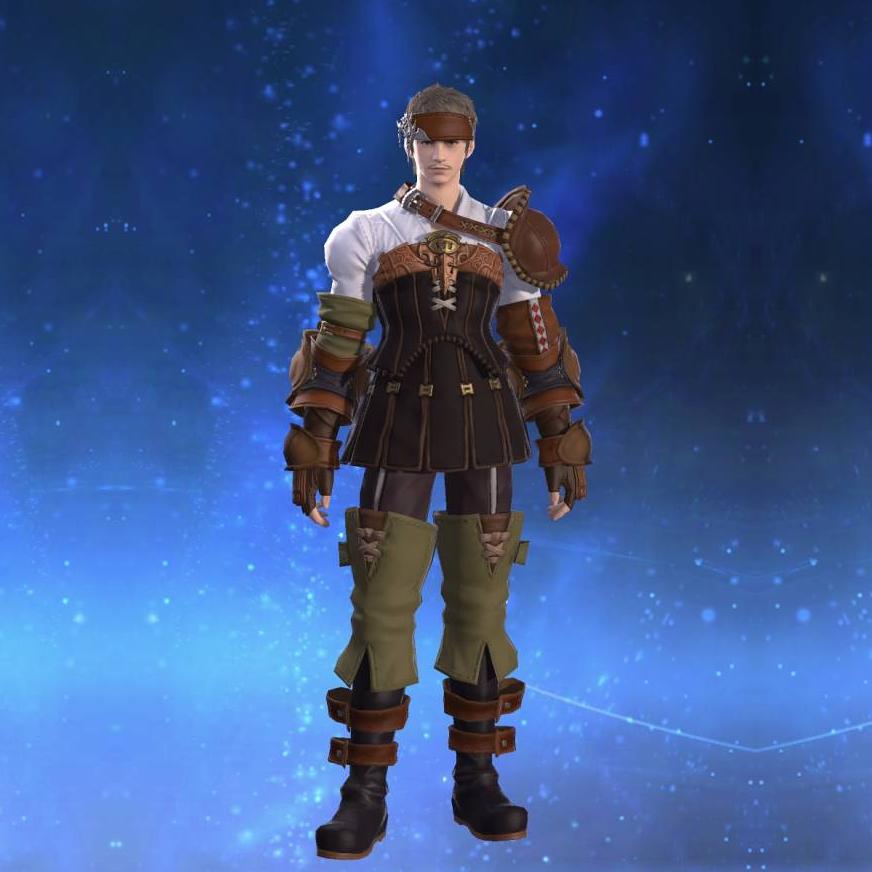Ivalician Archer's Jacket's gearset image male.