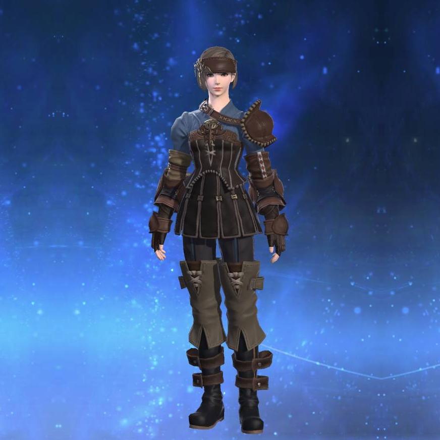 Ivalician Thief's Jacket's gearset image female.