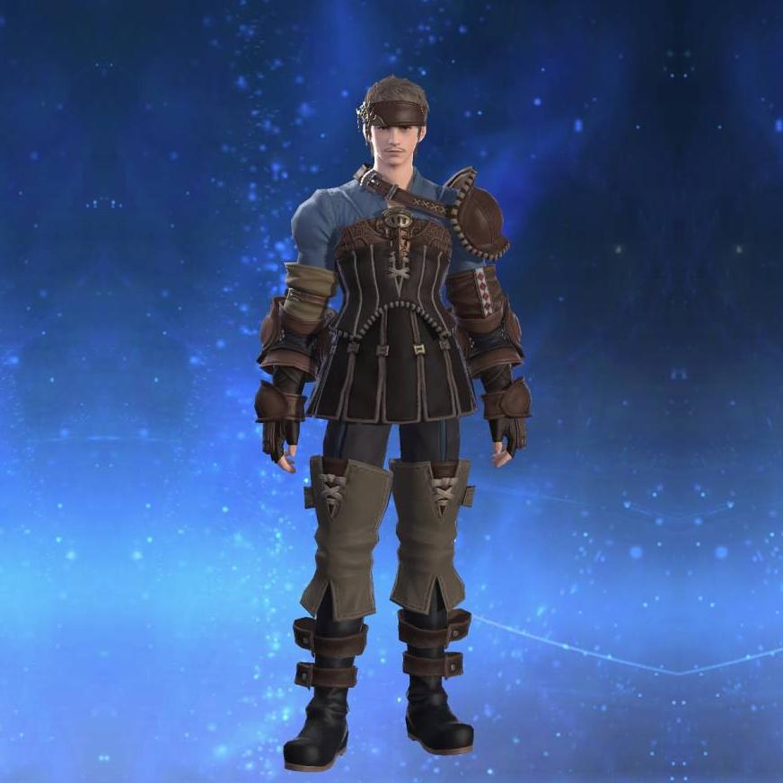 Ivalician Thief's Jacket's gearset image male.