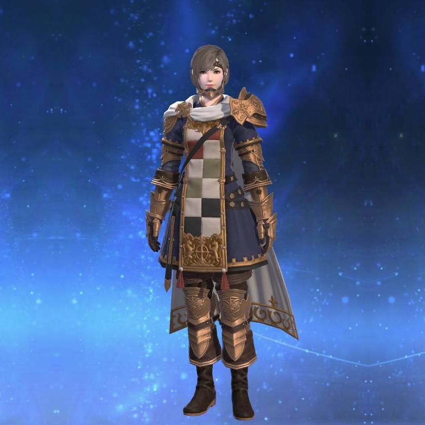 Ivalician Squire's Tunic's gearset image female.