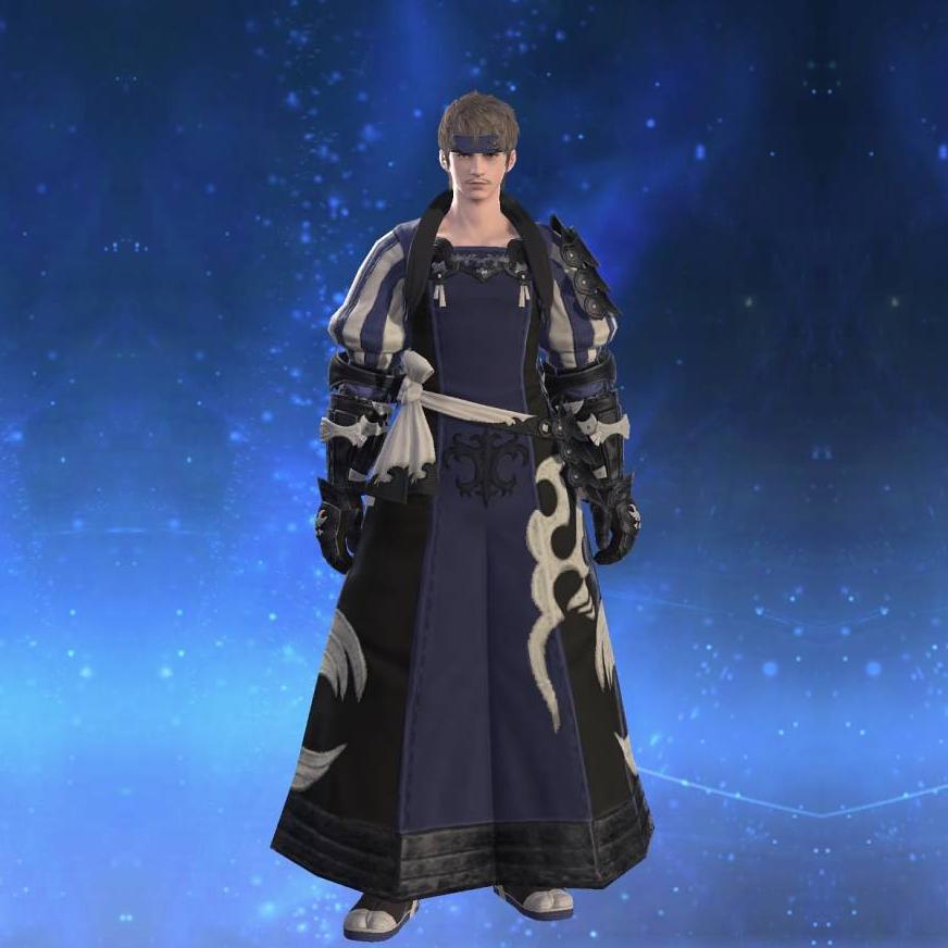 Ivalician Martialist's Dogi's gearset image male.