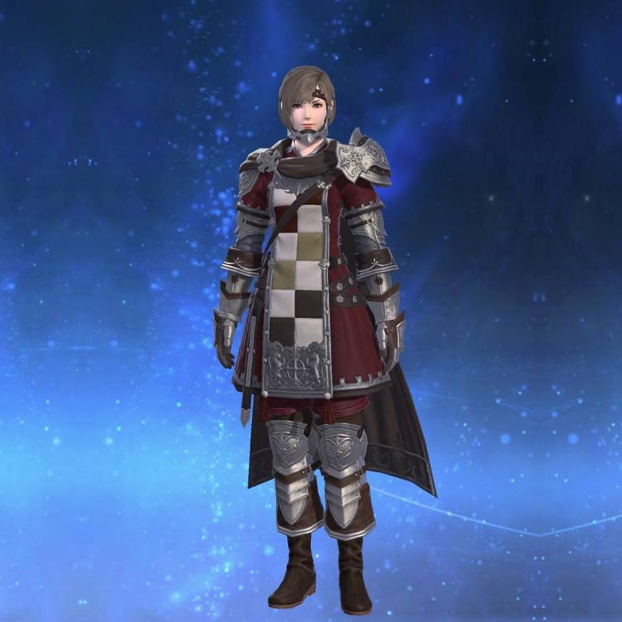 Ivalician Lancer's Tunic's gearset image female.