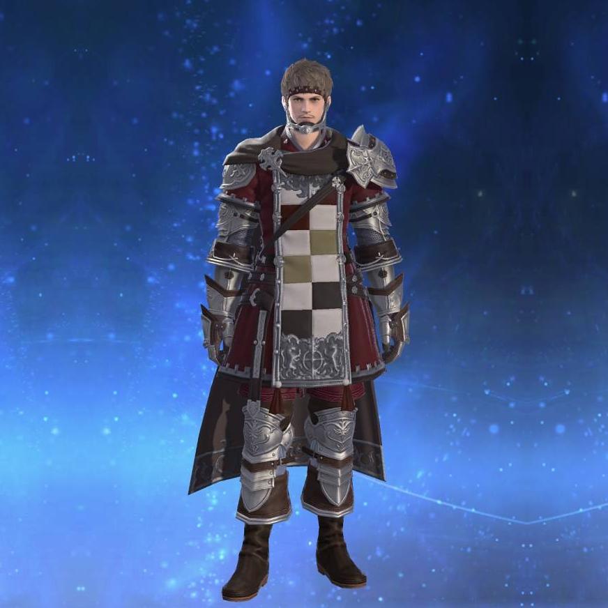 Ivalician Lancer's Tunic's gearset image male.