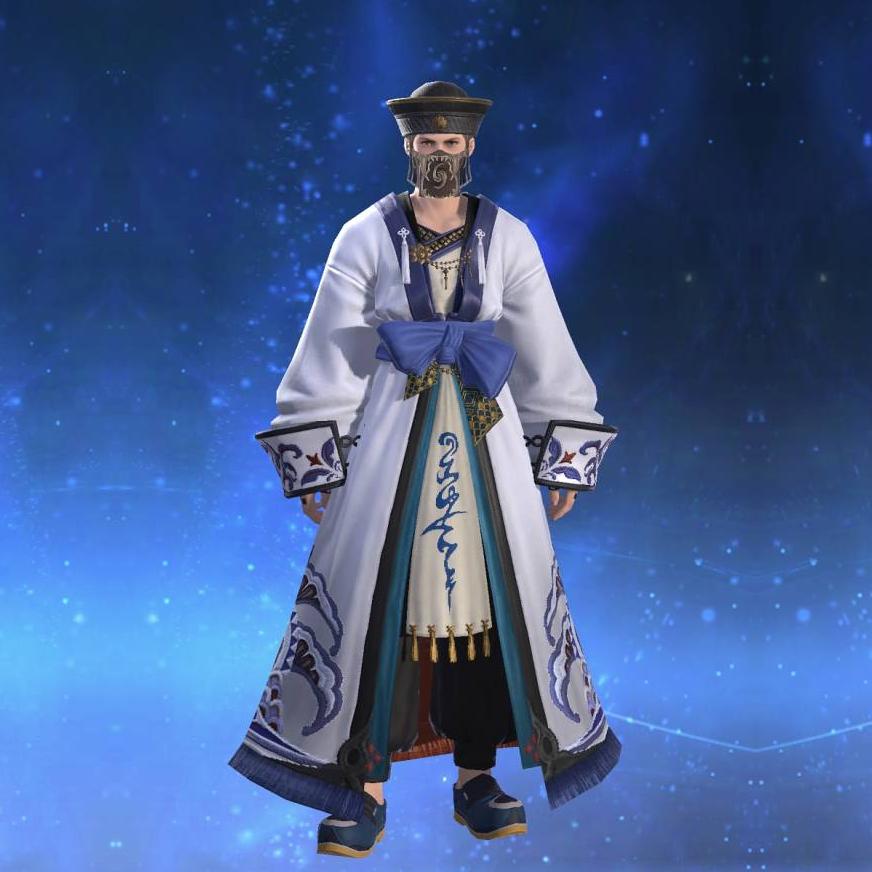 Ivalician Oracle's Coat's gearset image male.