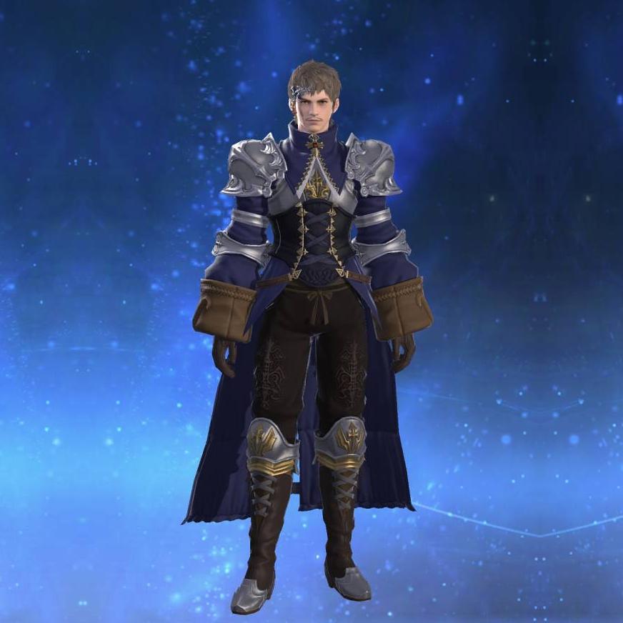 Ivalician Holy Knight's Armor's gearset image male.