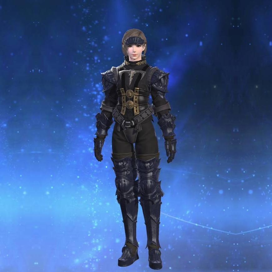 Ivalician Mercenary's Jacket's gearset image female.