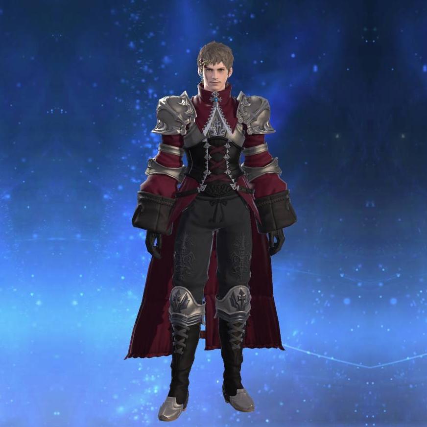 Ivalician Royal Knight's Armor's gearset image male.