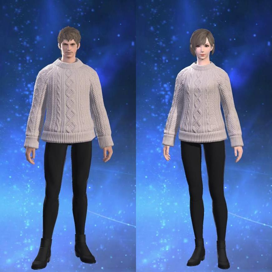 Winter Sweater's gearset image.
