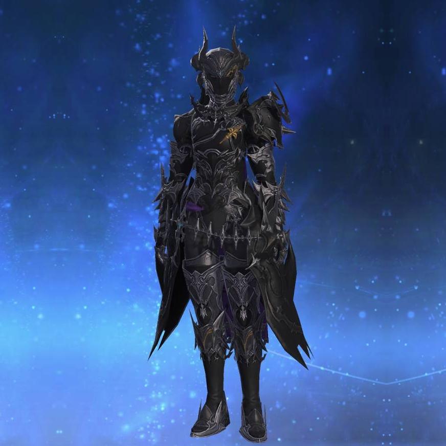 Antiquated Abyss Cuirass's gearset image female.