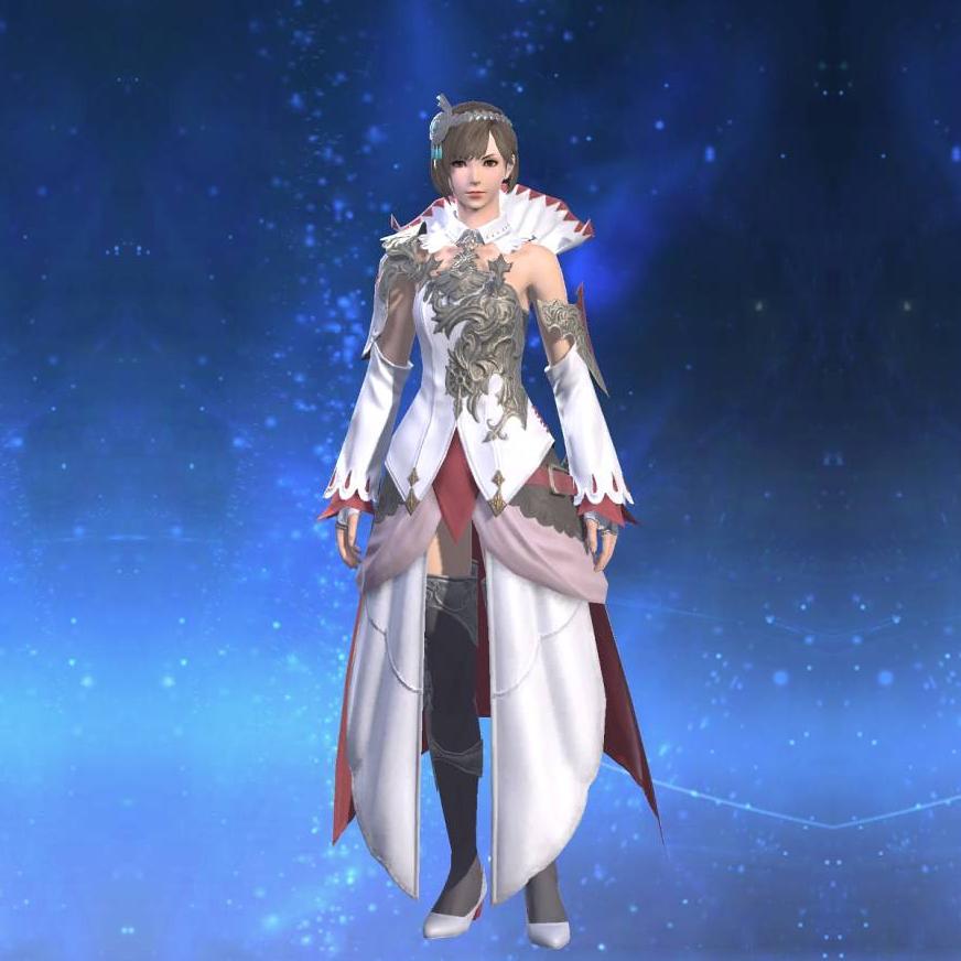 Antiquated Seventh Heaven Top's gearset image female.