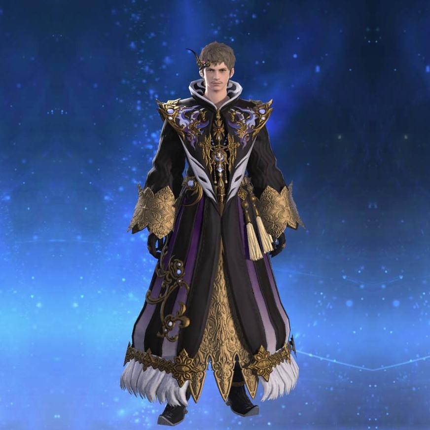 Elemental Coat of Casting's gearset image male.