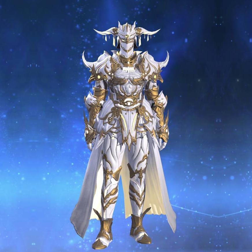 Elemental Armor of Fending +1's gearset image male.