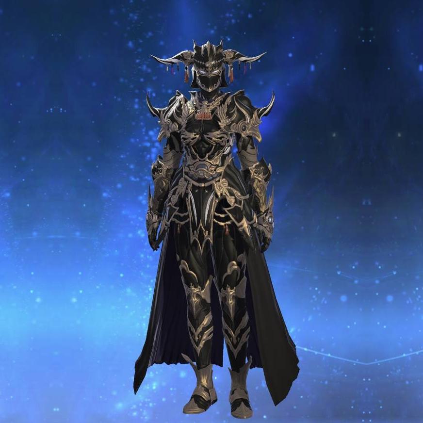 Elemental Armor of Fending's gearset image female.