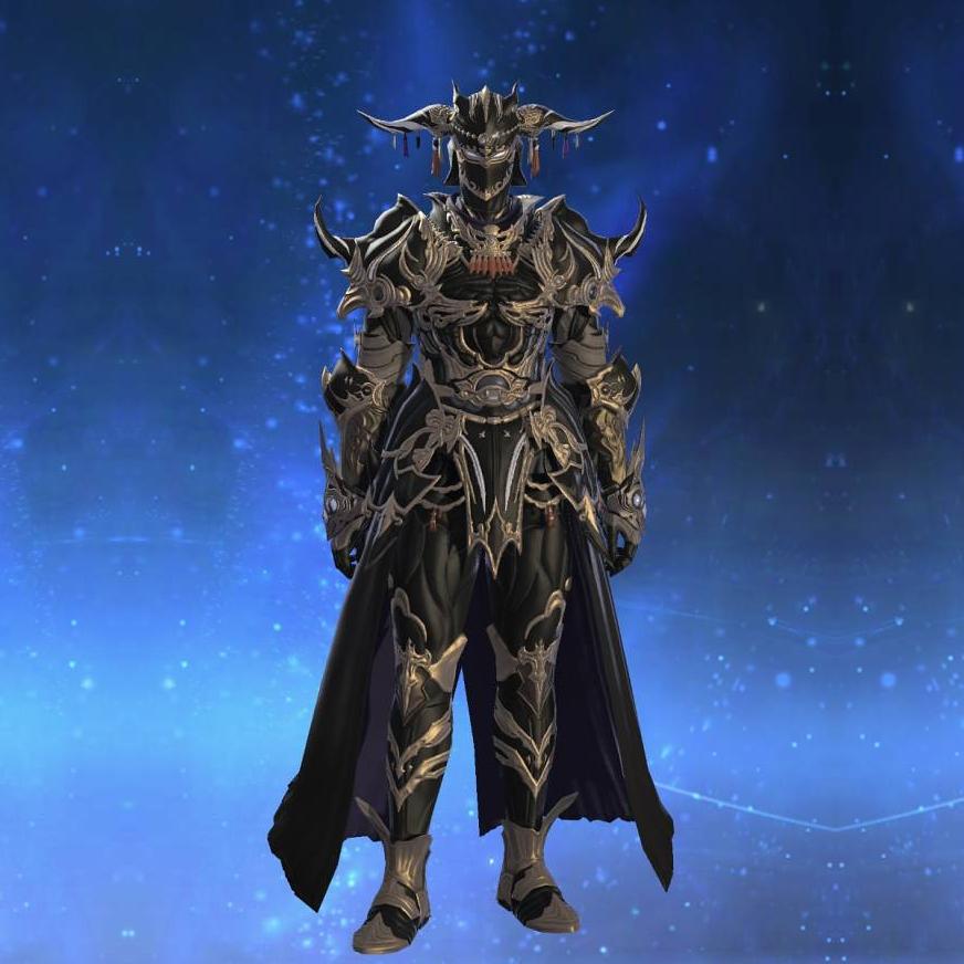 Elemental Armor of Fending's gearset image male.